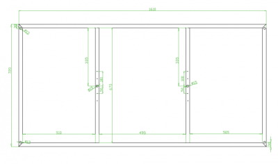 Каркас для ванны 170х75 в комплекте с крепежами