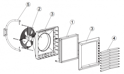 Тепловентилятор VOLCANO VR2 AC (8-50 кВт)
